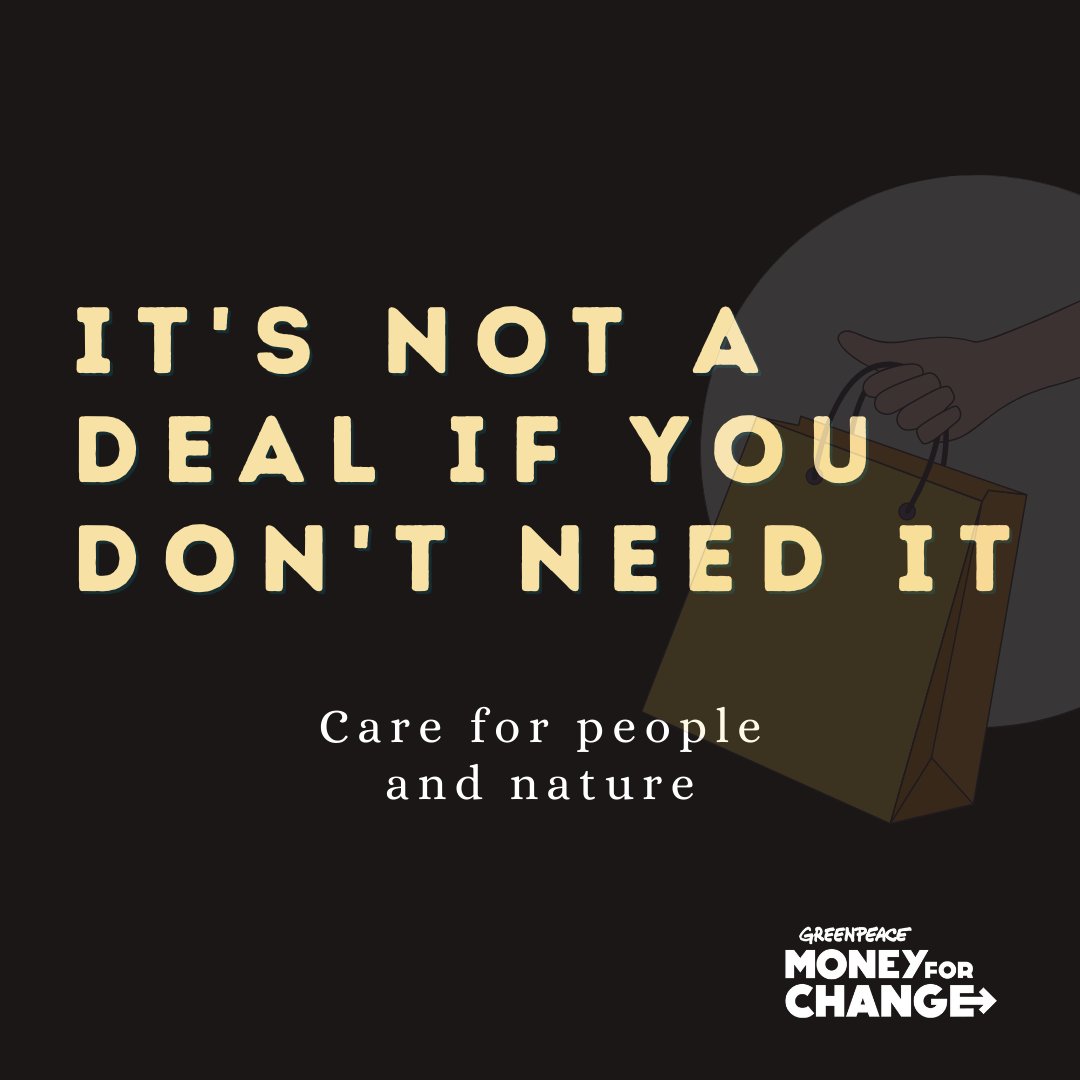 moneyforchange_'s tweet photo. When something's really cheap, someone else will pay the price. Fast fashion, food and tech mass production exploit people and nature. On this #BlackFriday, make a different choice. Respect the planet, its people and its resources.
#MoneyForChange https://t.co/YoboQqAcqK