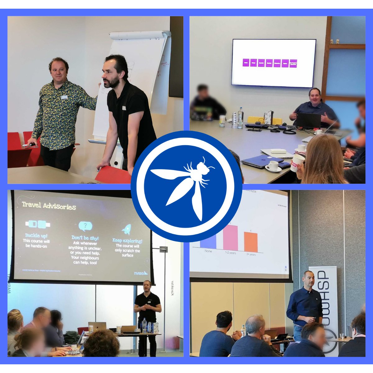 We'd like to say a massive thank you to all of our trainers for sharing their immense wealth of knowledge and expertise at today's #OWASP BeNeLux Event🙏

🏅Brenno de Winter
🏅Sebastien Deleersnyder
🏅Jeroen Beckers
🏅Filip Chyla
🏅Marinus Kuivenhoven

#appsec #cybersecurity