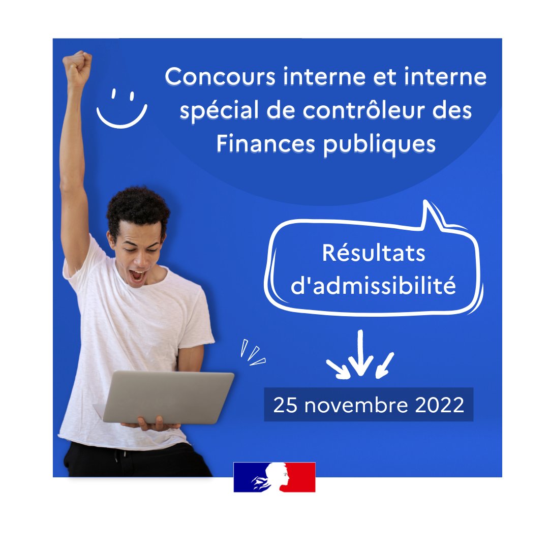 ENFiP_officiel's tweet photo. #PromotionInterne 👏 Félicitations aux candidats admissibles aux concours interne et interne spécial de contrôleur des Finances publiques de la Direction Générale des Finances publiques @dgfip_officiel.
Les épreuves orales se dérouleront du 16 au 20 janvier 2023 ! https://t.co/CtO9ogdK6I