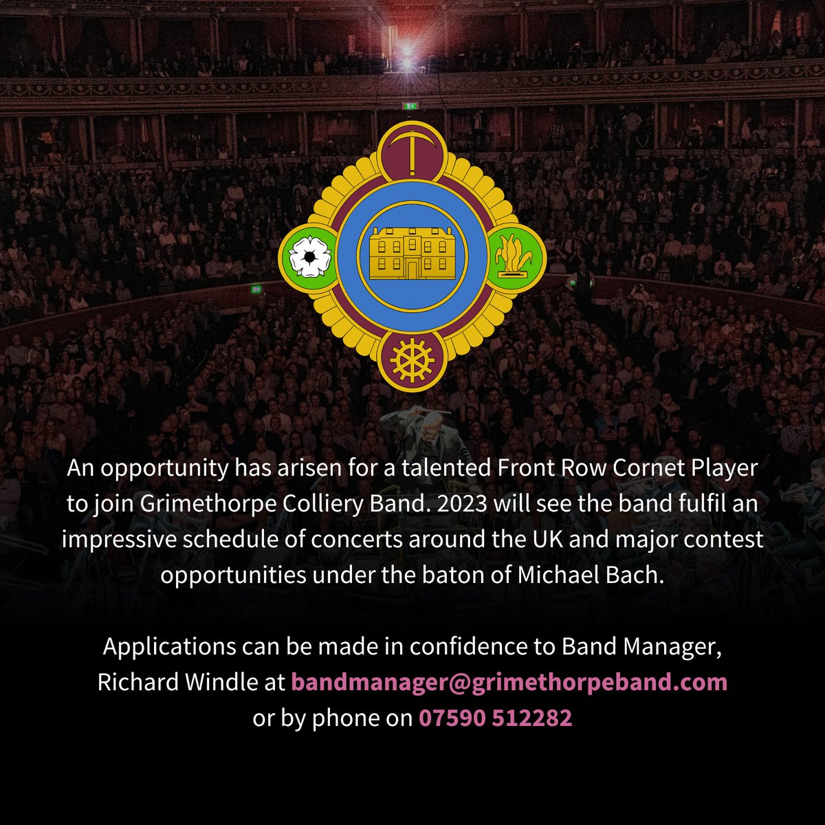 Grimethorpe Colliery Band (@grimethorpeband) on Twitter photo 