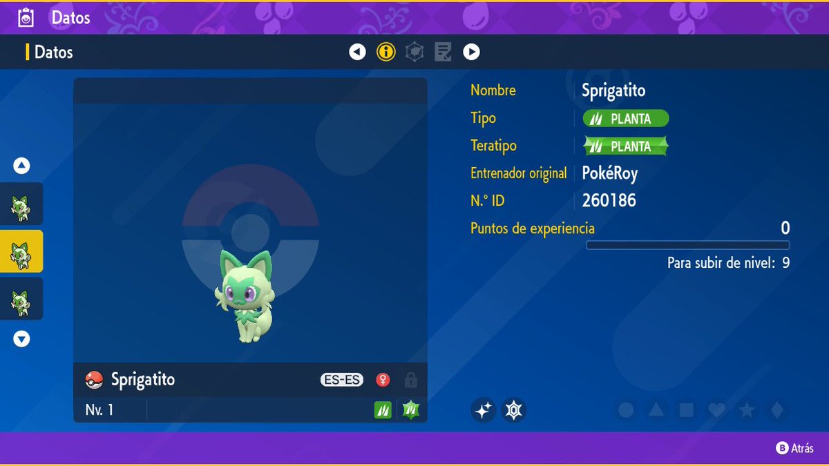 🍊🍇   I N F O      R E P A R T O   🍊🍇

  🍃✨ Sprigatito Shiny 6IVs HA ✨🍃

      22:30 🇪🇸     22:30 🇪🇸     22:30 🇪🇸

Mis dragones os espero en mi primer 
reparto para Escarlata &amp; Púrpura ✨

 Os vais a quedar sin esta monada? 

RT 🔁 Like ❤️

#PokemonScarlet #PokemonViolet