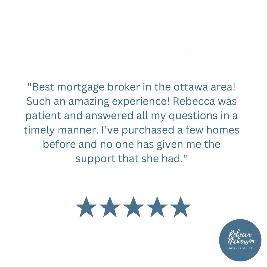 becksternic's tweet image. Friday Feels. 🙌
Thanks for allowing me the opportunity to help.
*
*
✉️rebeccanickerson@themortgageadvisors.com 📱613-8648420