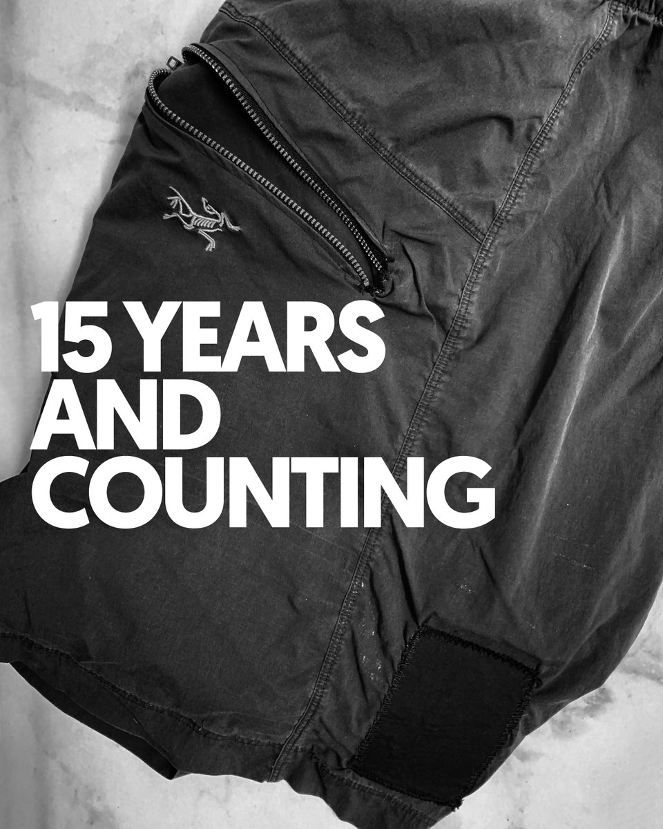 These shorts have been soaked, burned, ripped, eaten, driven over, up Ben Nevis, Scafell and Yr Wyddfa (the correct and now the legal name for Snowden, in case you were wondering), as well as countless foreign lands, and more.

They also exemplify why I will not arbitrarily buy c