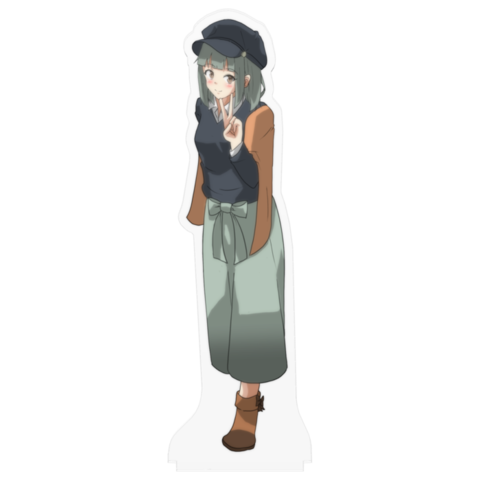 夕張(艦これ) 「夕張アクスタ作るための元絵とアクスタイメージを作ってみました。元絵のサイズが合っ」|ベルクート@艦これ絵描きのイラスト