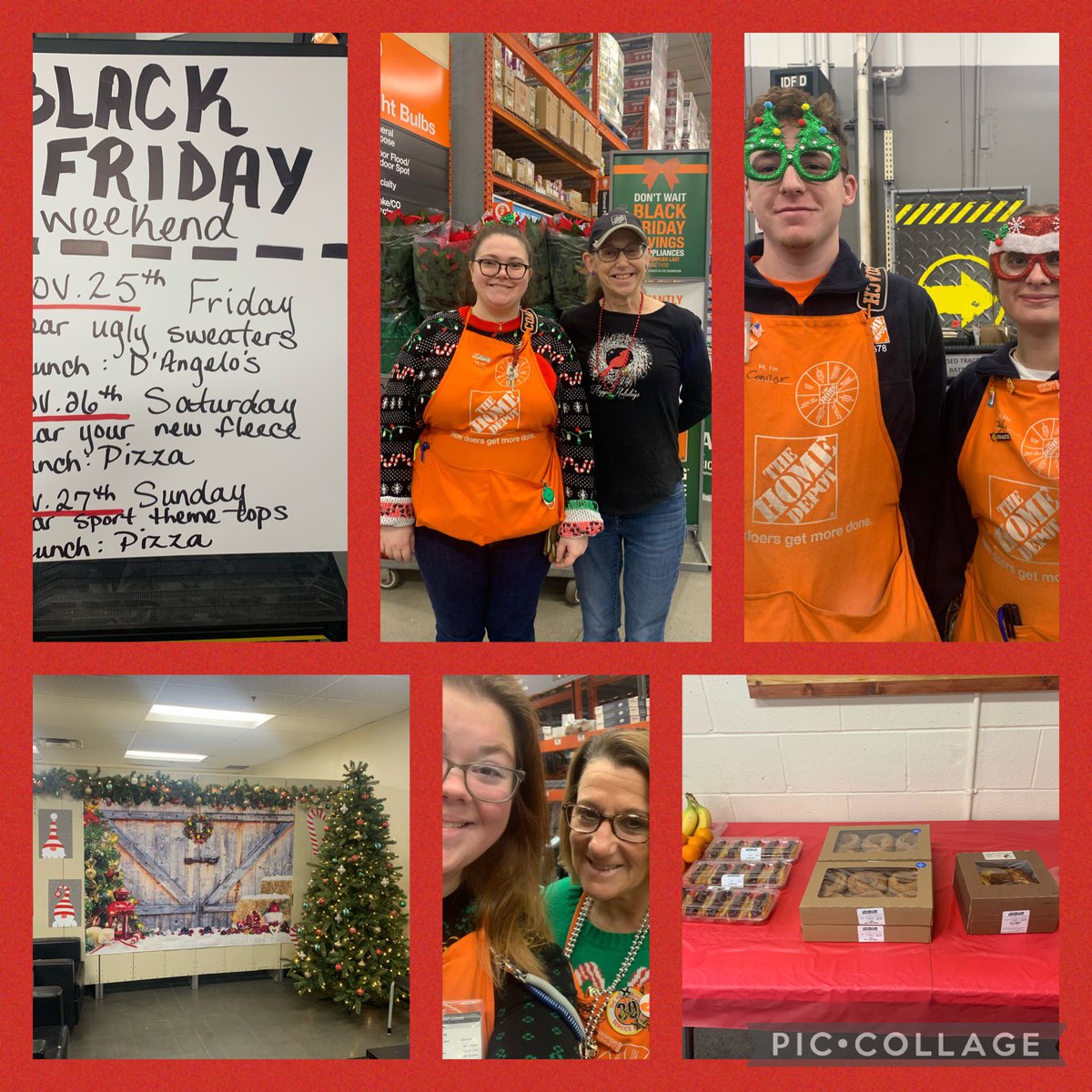 @2678 BLACK Friday!! #uglysweaters #snacks #associatefun #holidays