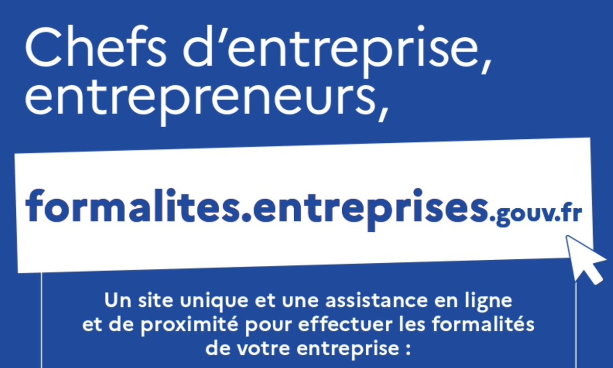 🔺#SNRTC_Info
Le Gouvernement poursuit l’action de simplification en direction des entreprises en instaurant, dès à présent, un guichet unique pour leurs formalités administratives, 
Ce guichet, entièrement dématérialisé, est accessible  dès maintenant : formalites.entreprises.gouv.fr