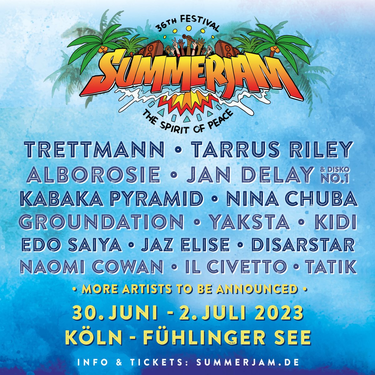 SUMMERJAM FESTIVAL tweet media