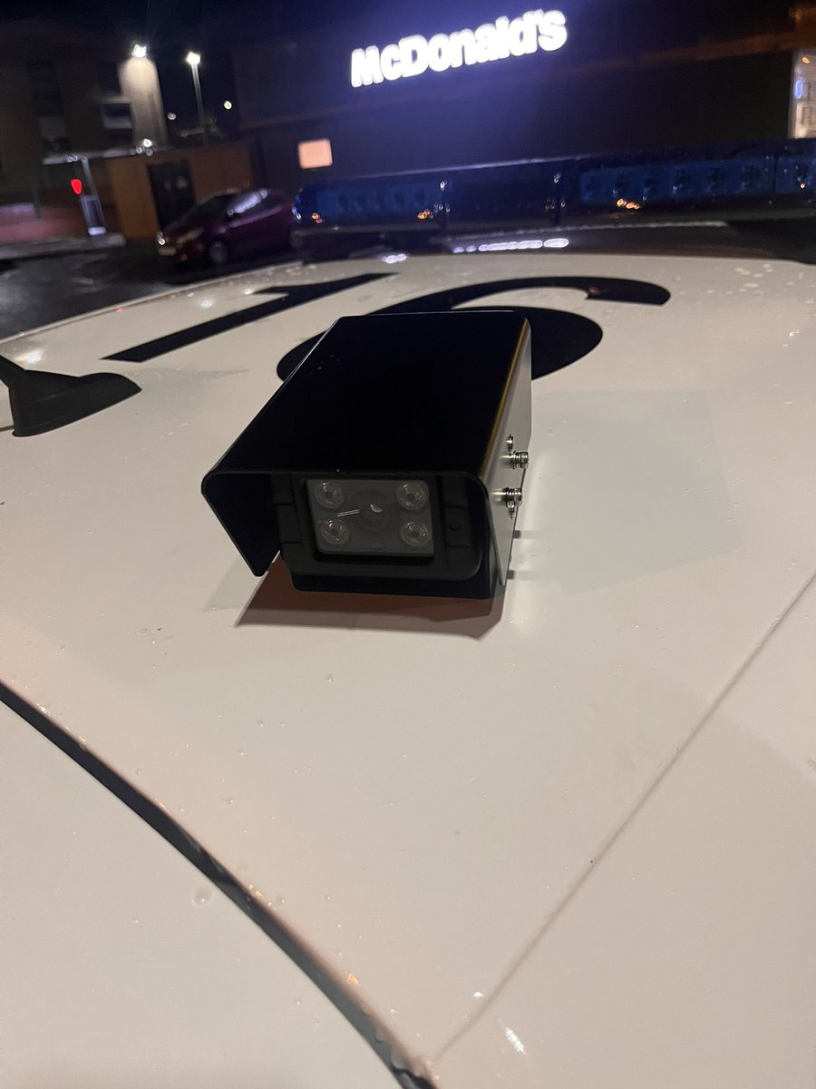 Some new tools to help us in the fight against vehicle crime and road related offences (the car not maccies😳) #ANPR #StillPreferTheBMW