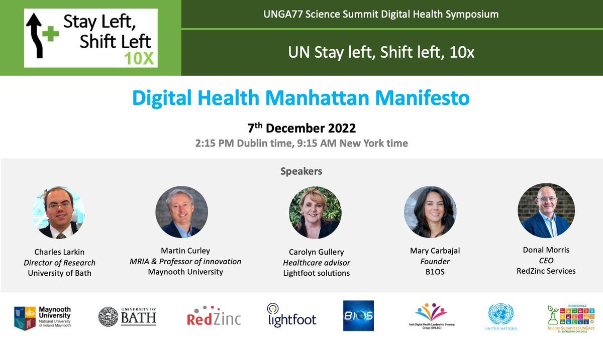 RedZincServices's tweet photo. Join our webinar on 7th Dec where we will discuss a new approach to #healthcare using digital technologies &amp; #data.
The Manhattan Manifesto was prepared following the #DigitalHealth symposium at United Nations General Assembly @SSUNGA_77 @UN

Register now https://t.co/SOBL71ButR https://t.co/7Kebc7wtUh