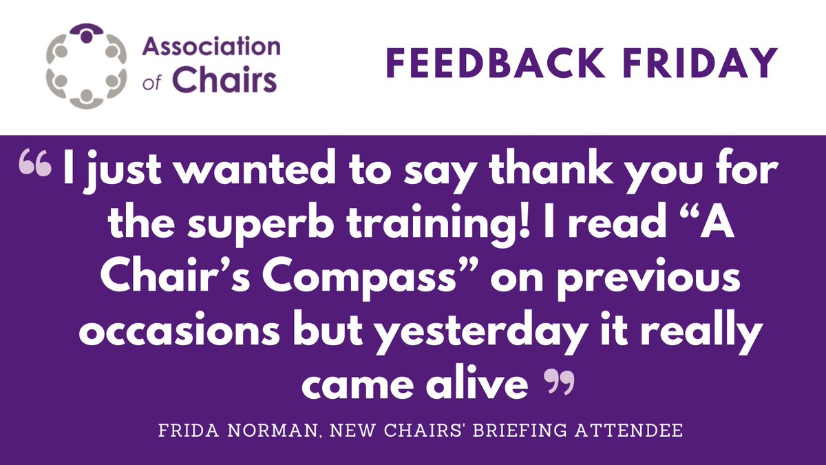 Association of Chairs tweet media