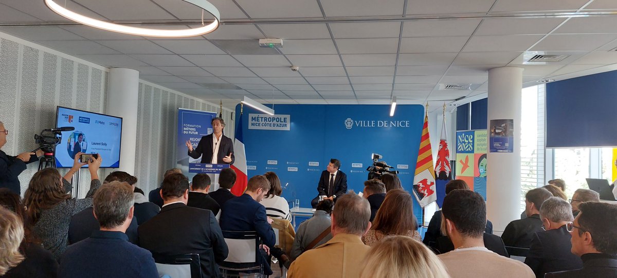 Lancement de l'académie du metavers sur la Côte d'Azur. Bienvenue demain en #CotedAzurFrance à #Nice !
#Digital #Meta #tomorrow #ilovenice