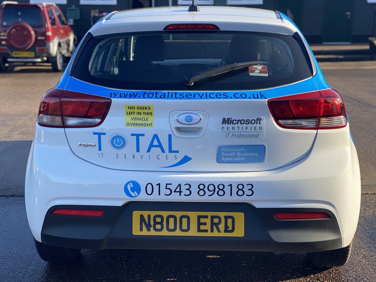 We would all like to say a massive thank you to Marc and the team at Graphic Wizard for this brilliant job they have done with our latest company car - we are absolutely thrilled with it!