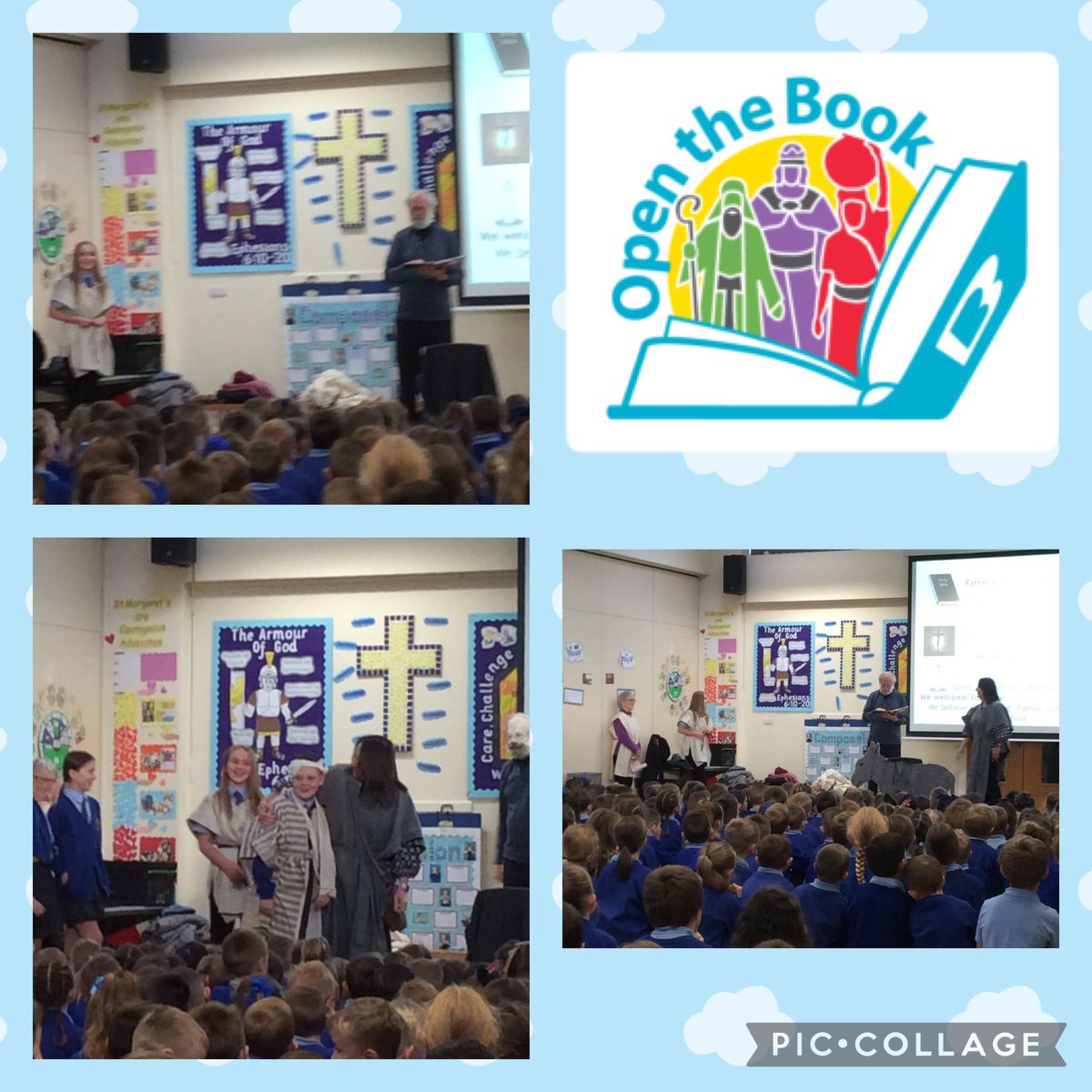 Our friends from Open the Book with staff and pupils, celebrated our Church value Compassion by re enacting the Bible Story: The Good Samaritan through drama,prayer and song. <a href="/livdioceseed/"><a href="/LivDiocese/">Diocese of Liverpool</a>Ed</a> @LivDiocese <a href="/OrfordMargaret/">St Margaret, Orford</a>