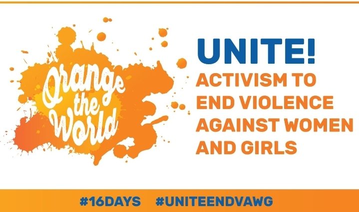 La campagne des #16jours d'activisme contre les #VBG " se tient du 25 novembre au 10 décembre et est un effort pluriannuel visant à prévenir et à éliminer la violence à l'égard des femmes et des filles #VAWG dans le monde entier