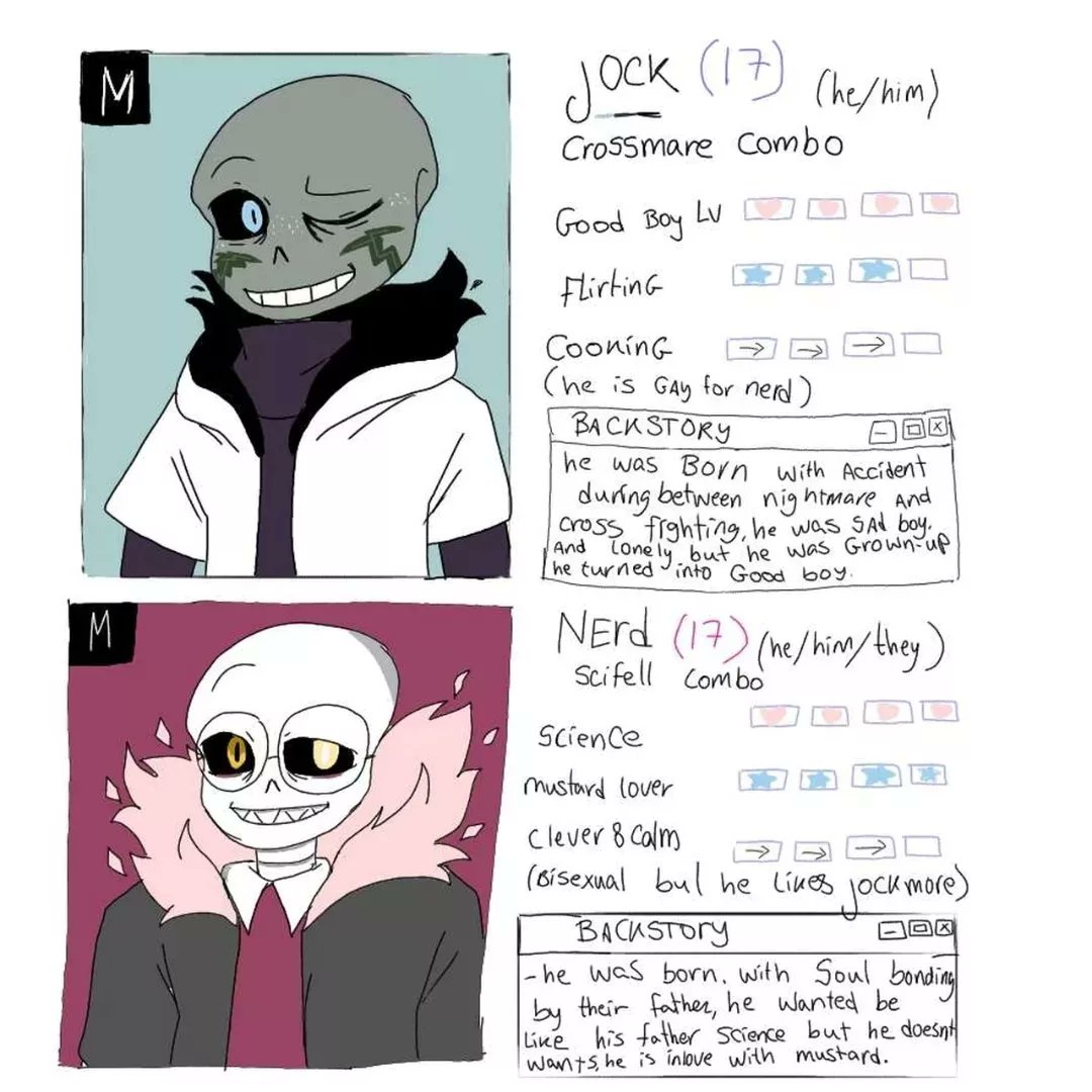 fanta_blog's tweet photo. Combos Squads:Combos informations and Their Backstory
#crossmare #epicmare #outerror #outerxerror #nightmarexcross #crossxnightmare #fellxsci #lavendersans #fatalerrorsans #scixfell #sciencexfell
#fellxscience #undertaleau #sanscest #bill404 #fanchild #shipchildren #utmv #UTAU https://t.co/UPQ71iGKPD