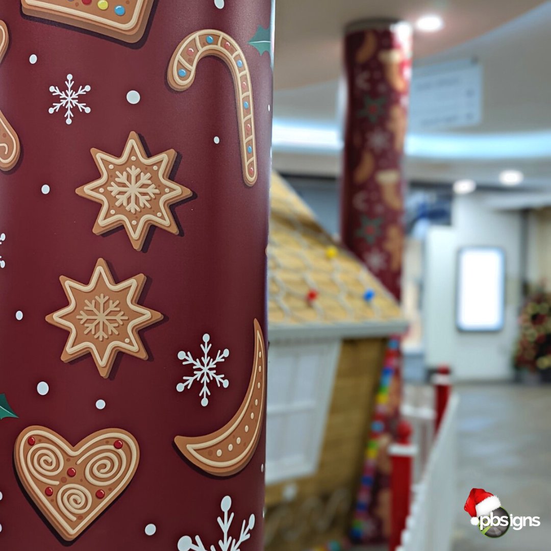 pb_signs's tweet photo. Gingerbread themed Christmas signage printed & installed for @Christmas3Count at @CrownGateWorc ๐๐๐
#retailsignage #christmassigns #shopsigns #qualityquickly https://t.co/6TSB9rlz9d