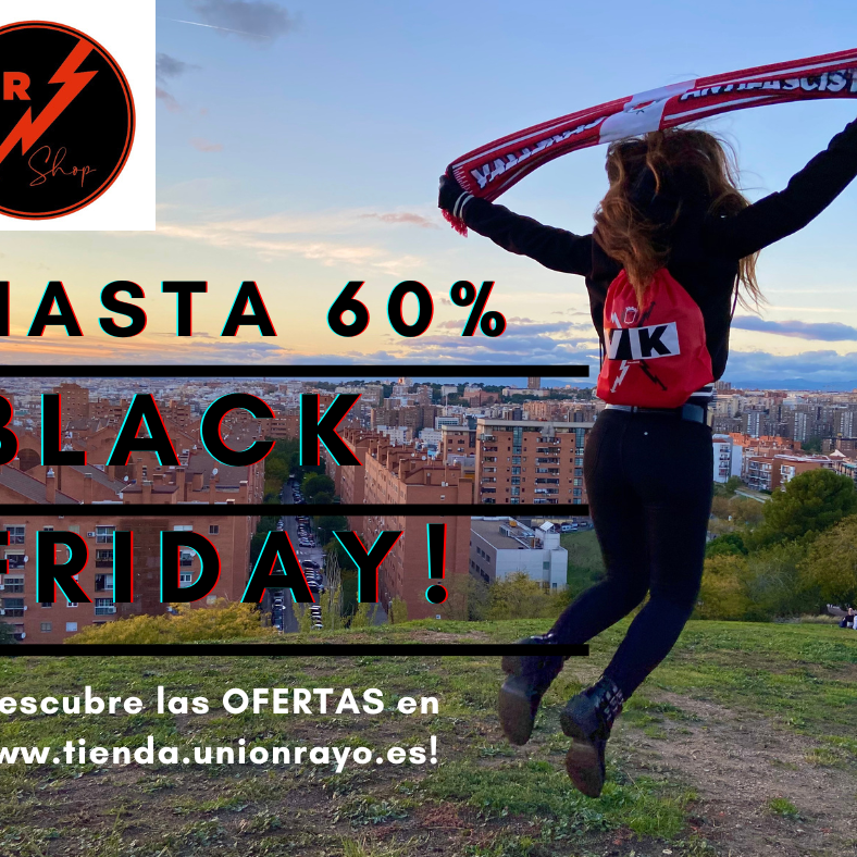 UnionRayo's tweet photo. ⚡️ El Black Friday ha llegado a Vallecas 

🎁 Descuentos de hasta el 60% 

📲 En @urshopvk

#BlackFriday #vallecas 

⬇️ Accede ⬇️
https://t.co/63oLta5rvU https://t.co/PzYARS0Jv4