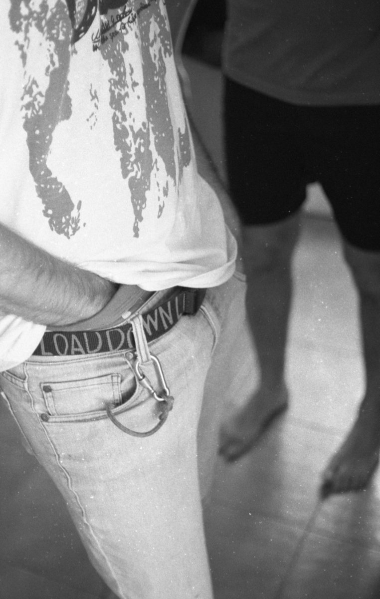 'Man'. 
Shot in July 2021 on <a href="/ILFORDPhoto/">ILFORD PHOTO</a> HP5+ with a #PRAKTICA MTL5B and a beautiful #Zeiss Jena 50mm f2.8.
#dailydrop #filmphotography #blackandwhitephotography