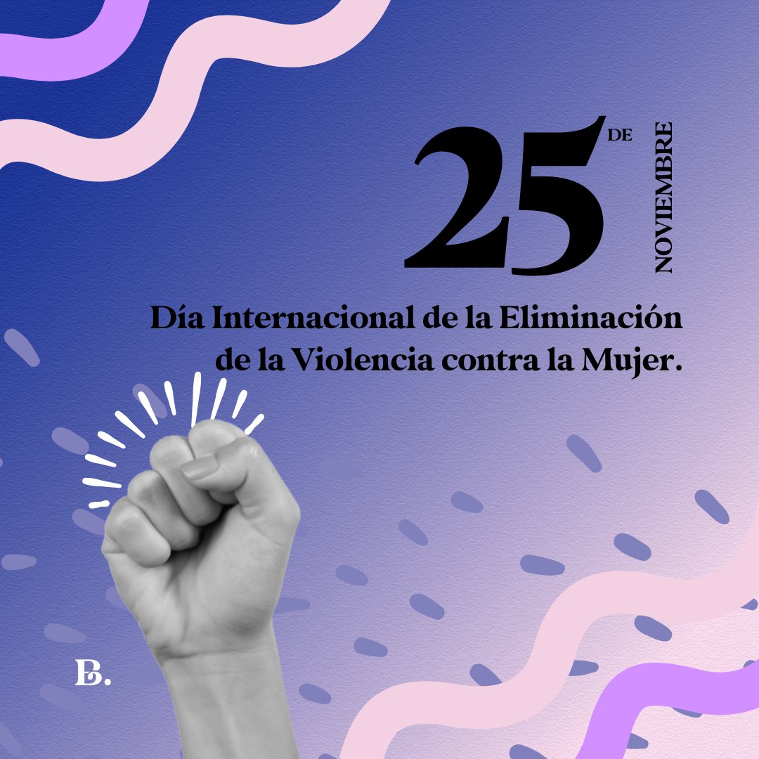 learnatblue's tweet photo. Hoy celebramos el Día Internacional de la Eliminación de la Violencia contra la Mujer.  Esta feche busca visibilizar la violencia contra las mujeres y niñas a nivel mundial y a su vez, fomentar políticas en todos los países para su erradicación ✊ #25N https://t.co/JYGxUvfzVo