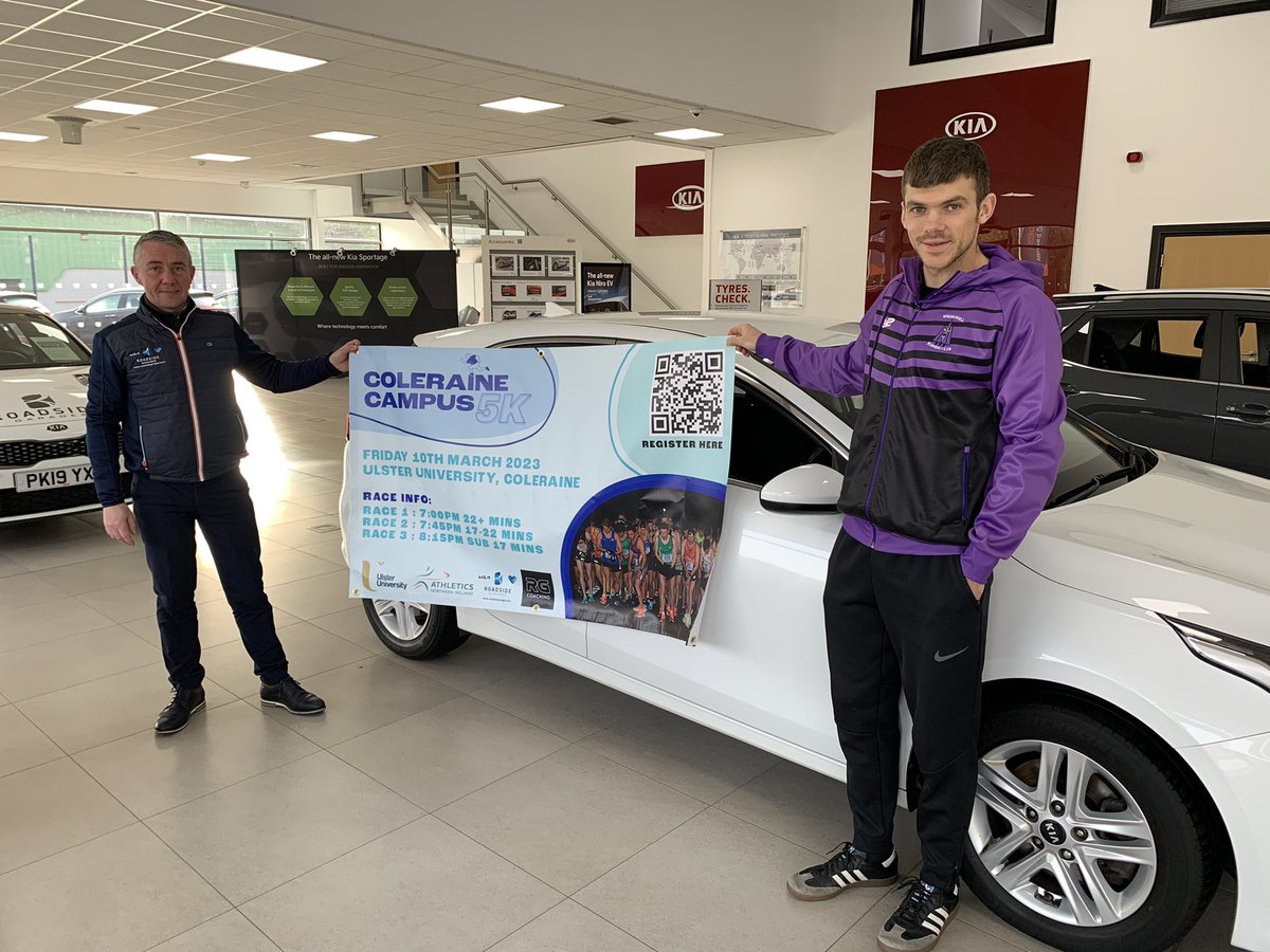 rjgalway89's tweet photo. Now only 15 weeks until race day for the #colerainecampus5k 2023. Enter here:

https://t.co/WZ3nqbIKFf

An exciting 4 race night with a junior race (approx 1300m) and 3 5k races.
#nirunning #irishrunning #ukrunchat
@AthleticsNI @InsideTrack7 @NiRunning https://t.co/n0EleuPYyu