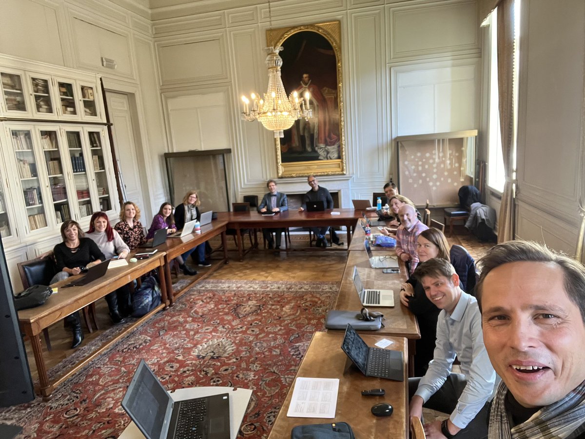ElegastM's tweet photo. Kick off to an exciting #EACD strategic planning meeting at the Palais des Academies Brussels https://t.co/QEiK5SdOa3
