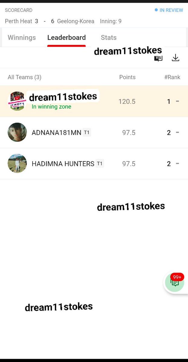 kingkohlibig18's tweet photo. Back to back all matches jackpot cleansweep ❤️😍🔥

Channel link 👉🏻 https://t.co/E3e6oLfOHN

#Dream11 #dream11 #dream11team #FIFAWorldCup  #FantasyFootball #ViratKohli𓃵 #prokabaddi #FantasyBasketball #Cricket #WBBL #FantasyBaseball #ecst10 #eSports #T10League #ChampionsLeague https://t.co/sKu5taY9qY