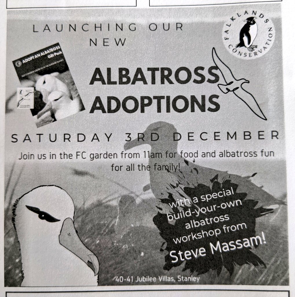 Can I pick which albatross though? I am EXCITED @FI_Conservation.
