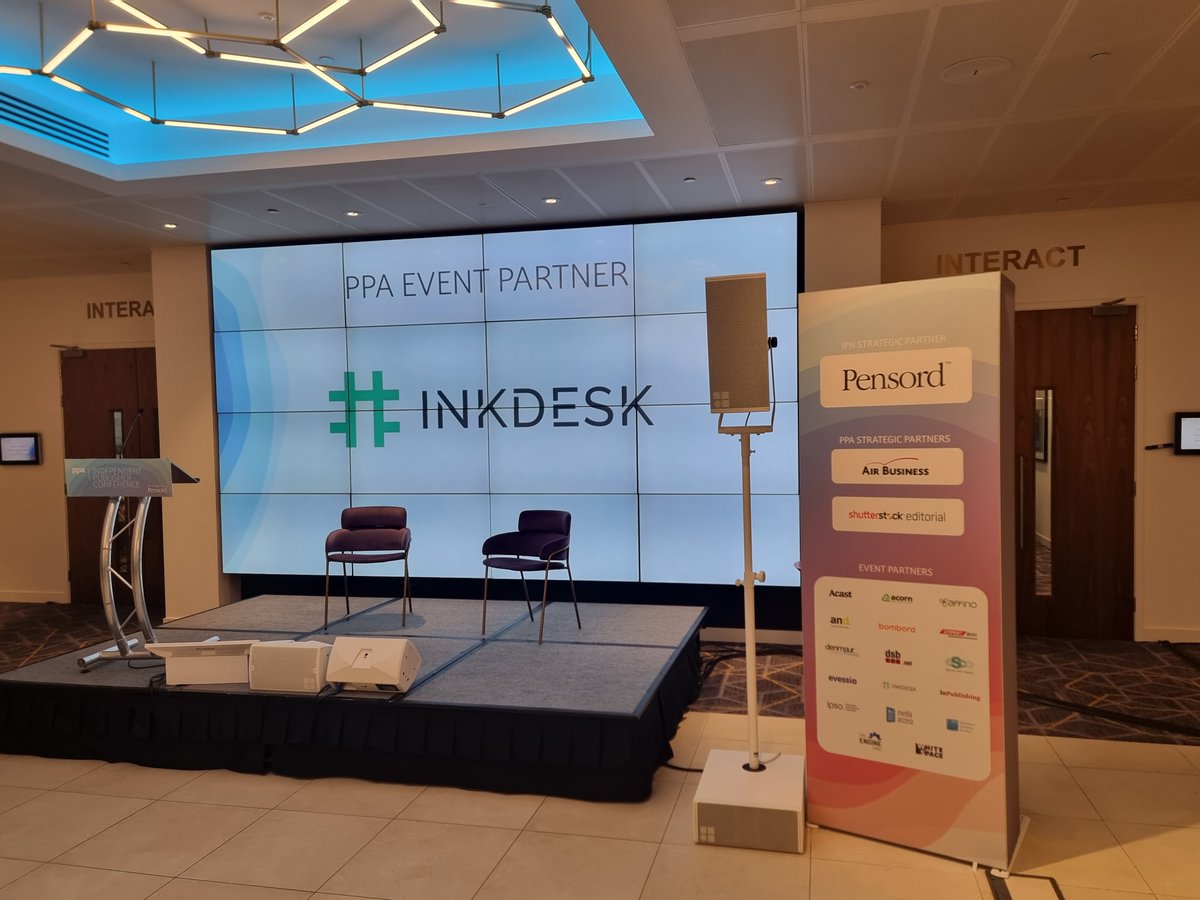 InkdeskHQ's tweet photo. We're at the PPA Independent Publishing Conference &amp; awards today!

Looking forward to a morning of unrivaled content, followed by an afternoon of recognition at the hotly anticipated awards ceremony!

#PPAIndPub #Media #Publishing #Conference #event https://t.co/hQNCxMxXt8