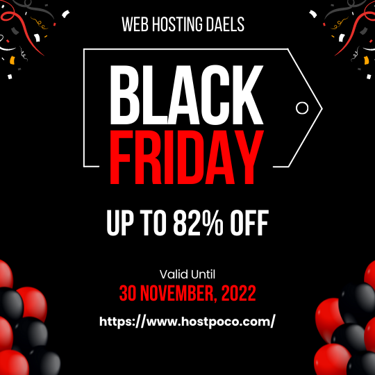 HostPoco's tweet photo. BLACK FRIDAY DEALS ARE HERE!​
🤩🥳Grab Up to 82% OFF for a
limited time!
Get super savings on Shared &amp; Wordpress Hosting.
https://t.co/5NsZmoTdWB
#Blackfridayhostingdeals, #blackfridaysale ,#BlackFridayDeals ,#BlackfridaywithHostpoco, #cybermondayhostingsale,#cybermonday, https://t.co/bYv341rzZ3