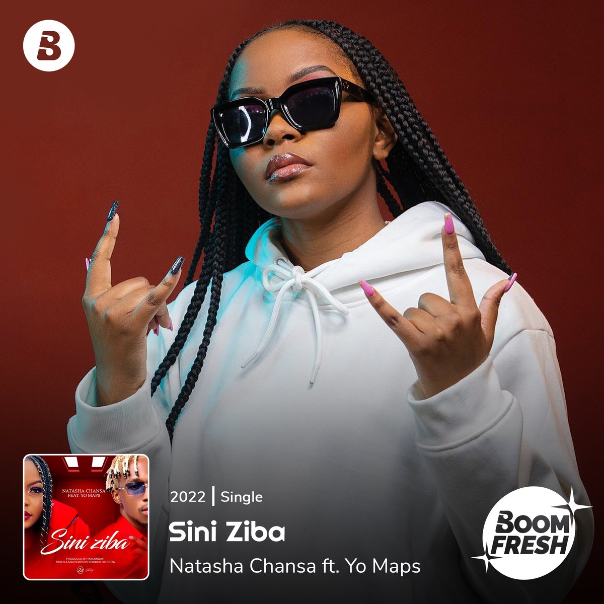"Sini Ziba" by <a href="/TashaChansa/">NATASHA CHANSA ⚡️</a> feat. Yo Maps SINGLE OUT NOW! It's a banger! 🔥

boomplay.com/songs/108882497

#BoomplayMusicZM #ZambiaKuChalo