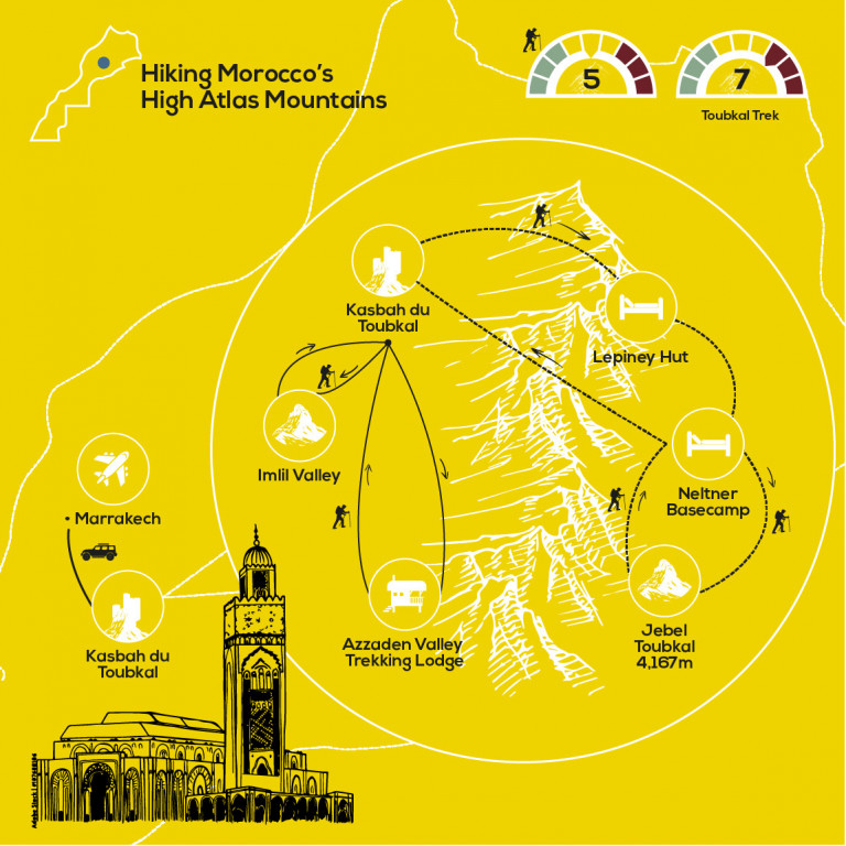 If you’ve ever wanted to go #hiking in #Morocco, then this is the perfect trip. You'll explore the breathtaking #AtlasMountains, and have the option to summit #JebelToubkal.
 
Hiking Morocco's High Atlas Mountains
Sat 4th Mar - Sun 12th Mar 2023
yellowwoodadventures.com/adventures/mor…