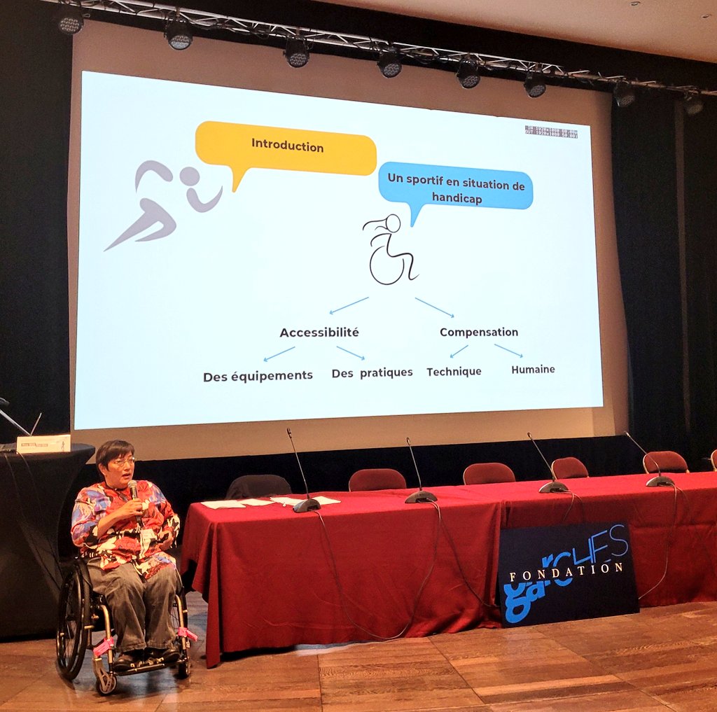 AxGameDesign's tweet photo. Arrivée à l'espace Landowski @Ville_BoulogneB pour les 34e entretiens de @fondationGarches, sur le sujet des activités physiques et sportives pour les personnes en situation de handicap locomoteur. J'y parlerai des potentialités liées à l'exergaming 🤾‍♀️🤺🎮🖥 https://t.co/O5RD4FgCuT