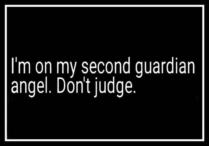 HeatherWeidner1's tweet photo. Probably True... #guardianangel #secondone #dontjudge https://t.co/DA0EK3lqFv