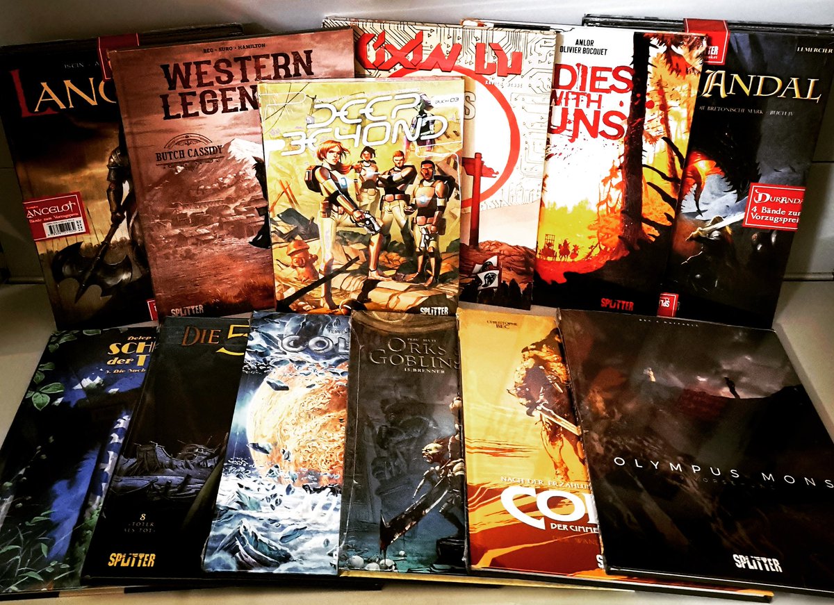 PresseComicShop's tweet photo. Die Comic Neuheiten vom @SplitterVerlag sind eingetroffen und bei uns online https://t.co/PMjwbK8O1J , sowie in unseren Geschäften Chemnitz Paul-Bertz-Str. 20 und Zwickau Magazinstr. 13-15 (ab Mo) verfügbar. 😃

#comic #lancelot #westernlegenden #orksundgoblins #pressecomicshop https://t.co/vY52zHC2HW