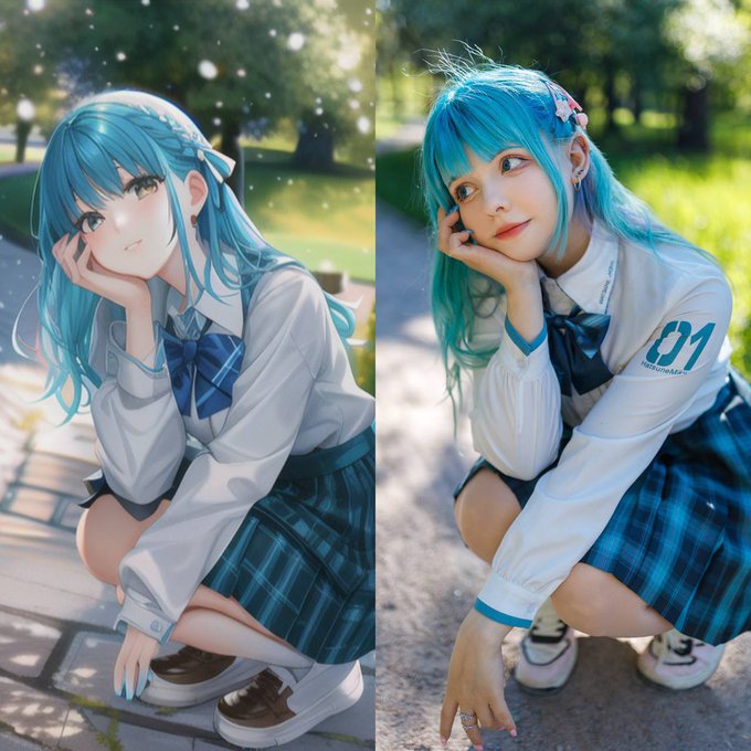 Twitterのコスプレ画像16