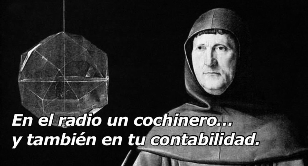 CPELVIRA's tweet photo. Y como dijo Luca Pacioli 🤠 https://t.co/M3THjtib3U