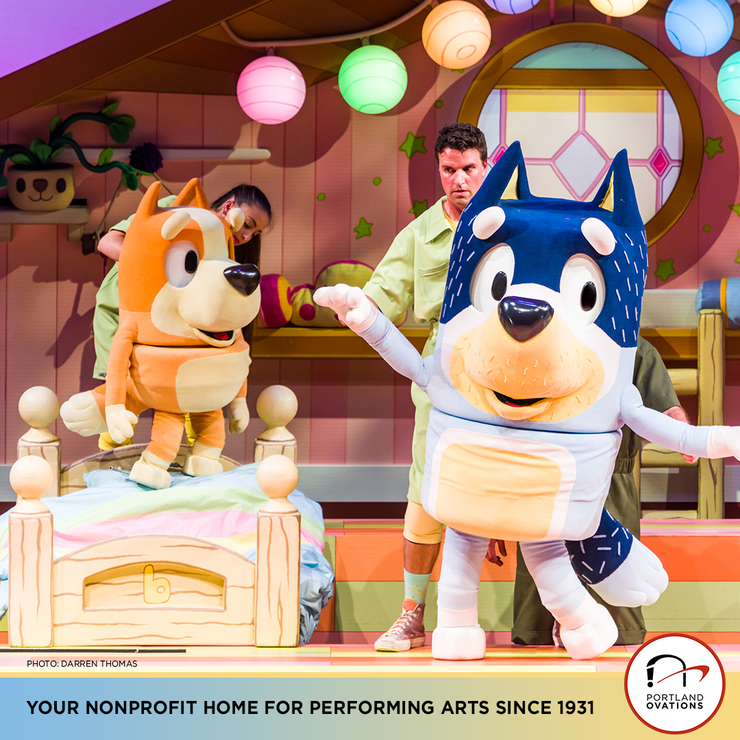 ✨ Now on sale to the public! ✨

Bluey's Big Play
Thursday, March 16, 2023, 6 PM
Merrill Auditorium, Portland

 🎟 FOR TICKETS - PortTIX Box Office - 207.842.0800
The trusted box office for purchasing Portland Ovations tickets.

portlandovations.org/event/blueys-b…