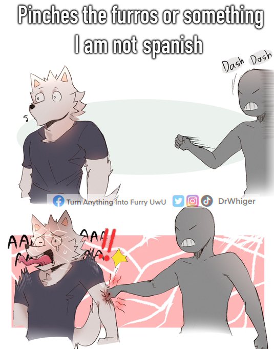 Don't pinch the furros

That's what they want
#rerere #Furryartist #furryart #furryfandom 
