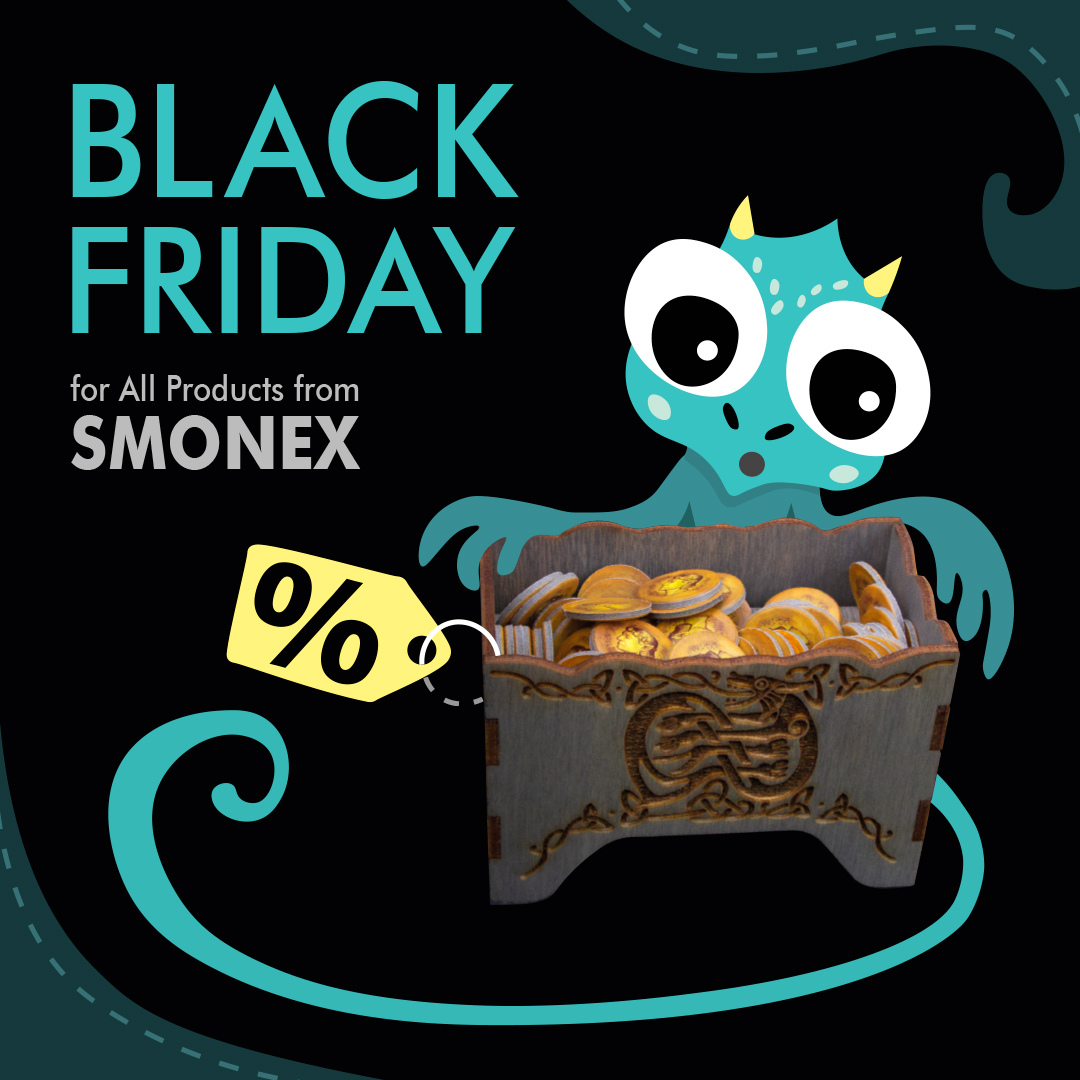 Smonex_com's tweet photo. Black Friday now at Smonex. Wow Special Deals for all board gamers https://t.co/Q2zqnviy8S. Limited stocks
#BlackFriday #boardgames #smonex https://t.co/xJdXljmaMN