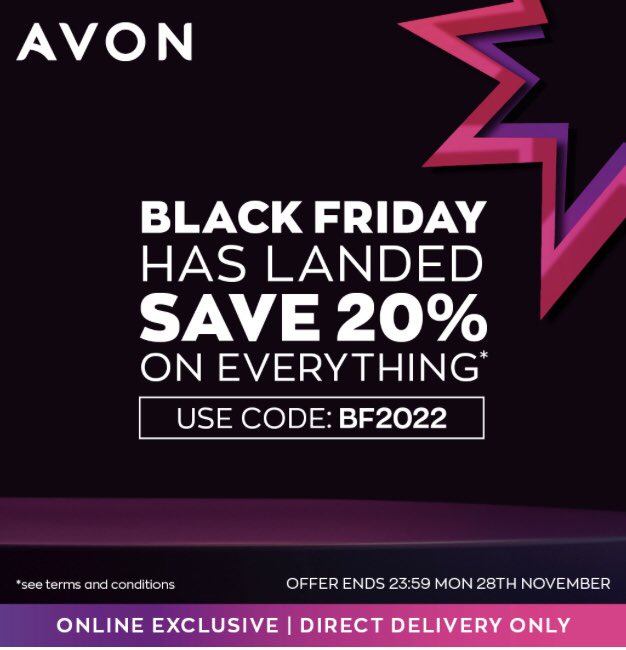 izziAnne22's tweet photo. Free delivery on orders £25 and over direct to your door anywhere in the UK  #BlackFriday #sale #avon #beauty #christmasgifts https://t.co/8OxLj1hwhF https://t.co/8gbSkMiE0g
