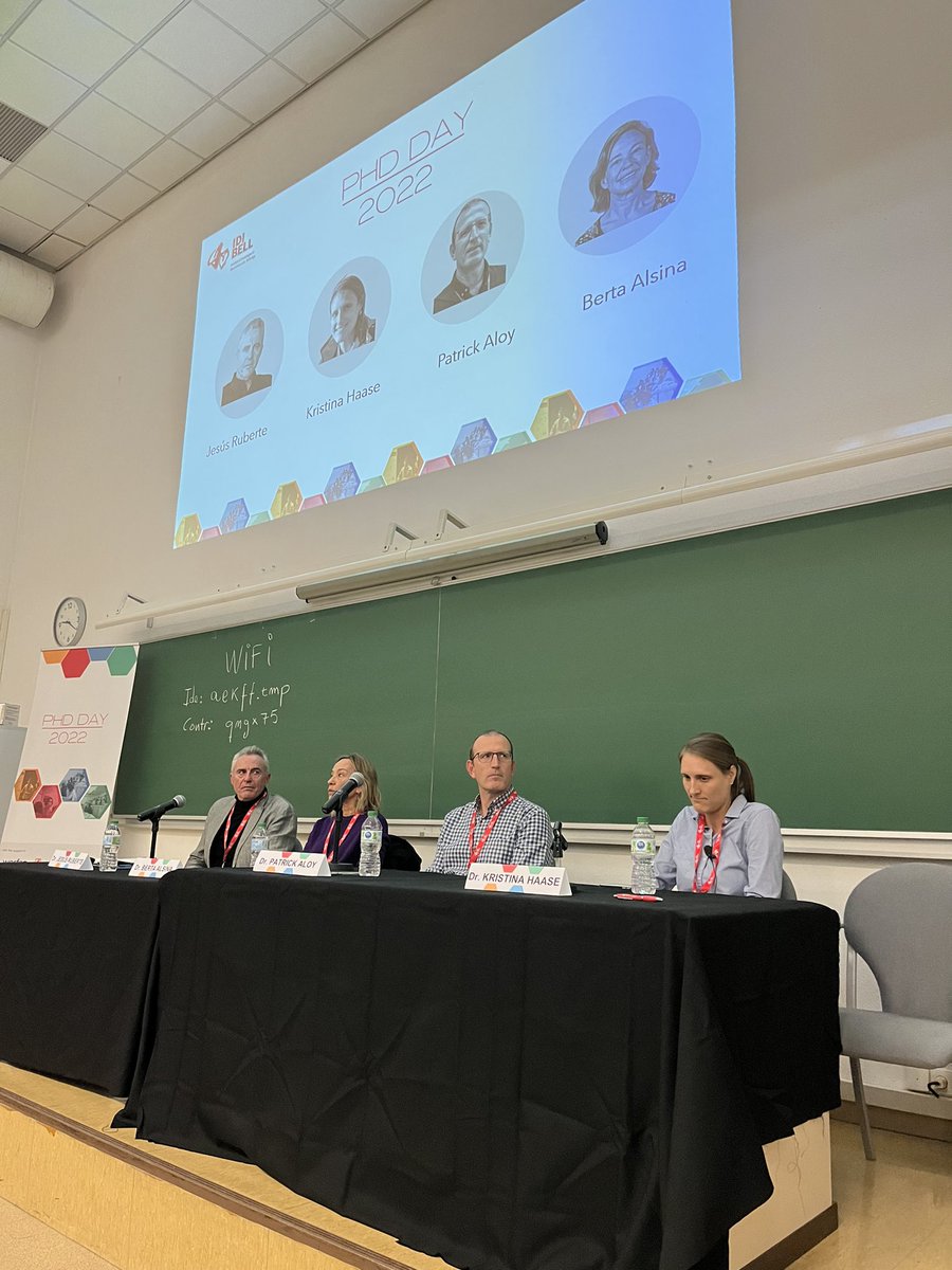 IDIBELL (@idibell_cat) on Twitter photo TheΒ Round Table sessionΒ is about to start!Β <a href="/bertaalsina/">Berta Alsina lab UPF</a> , Patrick Aloy, Kristina Haase, JesΓΊs Ruberte , experts in different experimental models in biomedical sciences are the guests to discuss about.
Β #PhDDay22 TheΒ Round Table sessionΒ is about to start!Β <a href="/bertaalsina/">Berta Alsina lab UPF</a> , Patrick Aloy, Kristina Haase, JesΓΊs Ruberte , experts in different experimental models in biomedical sciences are the guests to discuss about.
Β #PhDDay22