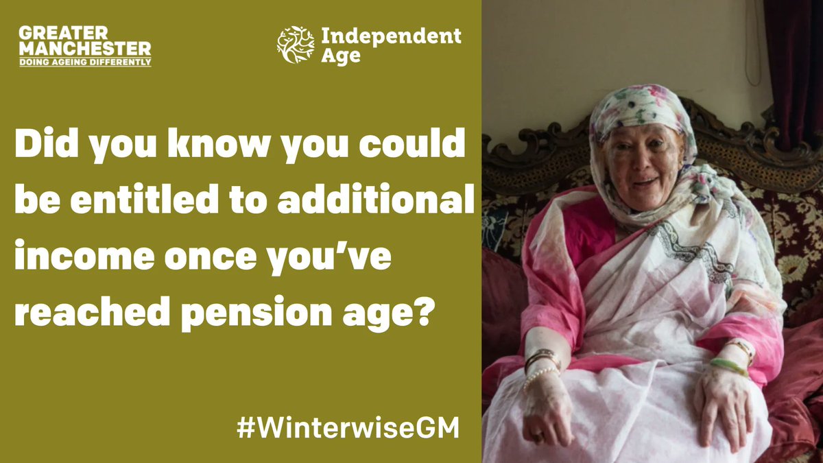 📈 Energy costs are rising – did you know you could be entitled to additional income once you’ve reached pension age? Learn about financial support to help older residents manage energy bills and stay warm 👉 buff.ly/3VmYIiN #WinterwiseGM