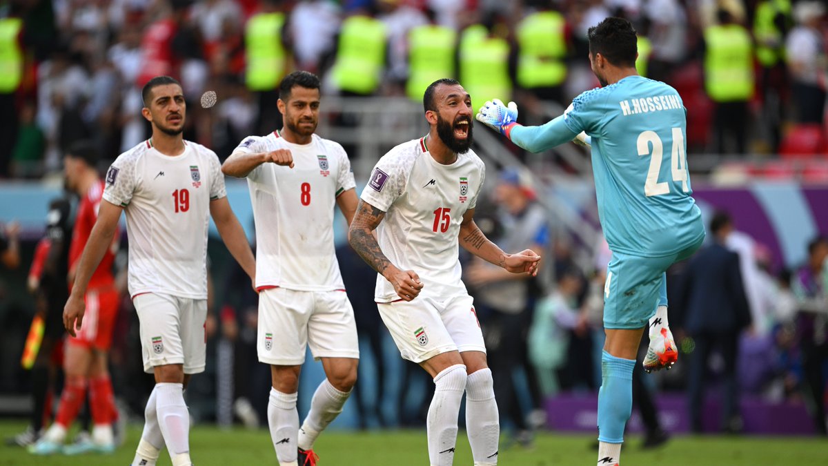 What a moment for IR Iran! 🇮🇷

#FIFAWorldCup | #Qatar2022