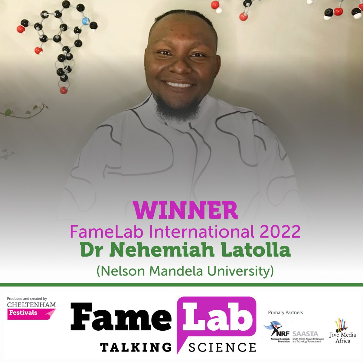 Wisdom of the ages - Dr Nehemiah Latolla has brought  African indigenous knowledge into the spotlight to win the #FameLabInternational2022 competition!  #diabetes #TalkingScience #ActivateAfricanKnowledge