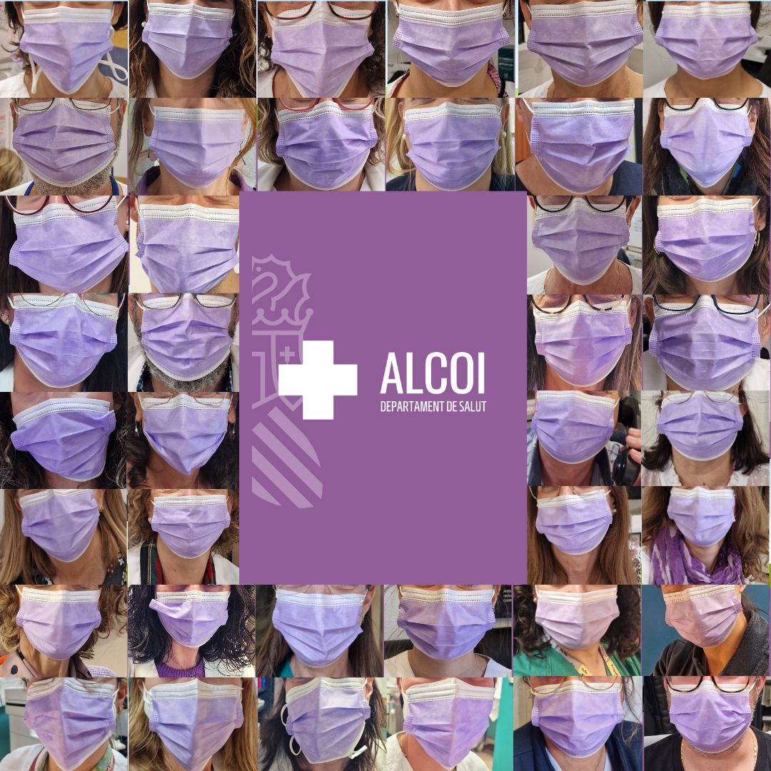 GVAsalutAlcoi's tweet photo. 🟪 #25N
🏥 #GVASalutAlcoi Ens unim
#25Novembre
#DiaEliminacióViolènciaDones
@GVAsanitat detecta més de 13.000 casos de violència de gènere mitjançant el programa de cribratge que es va activar en l'àmbit sanitari en 2013
#25novembre2022
#25Noviembre
#Alcoi
#ElComptat https://t.co/gvHEVv9dbk
