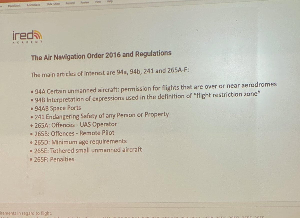 Today a few of us are completing our GVC conversion course to re-certify and refresh our knowledge and skills for UA flying. #UAS #Drone #Specials #Police

This mornings lesson included re-covering the the ANO 2016 &amp; Regs! #Fun #Learning