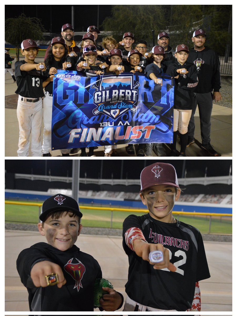 EvanJDunn22's tweet photo. Great time at the Gilbert Grand Slam last weekend.  My little brother got his first ring with 11u @teamdevilbacks!  
8 innings pitched
1ER
11Ks https://t.co/8BG8WWOavy