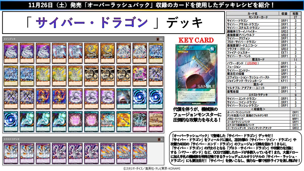 好評発売中❗️ ＼✨オーバーラッシュパック✨/／ 収録カードより、ご