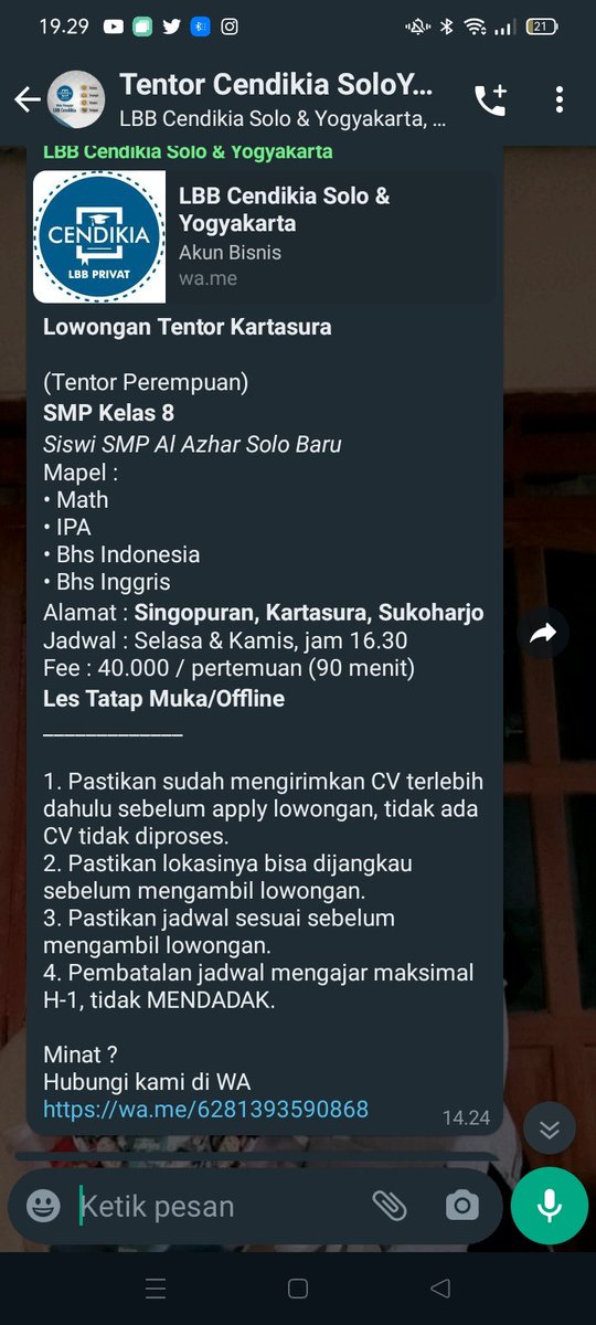 @MahasiswaUMS Coba ikut info tentor itu nder,