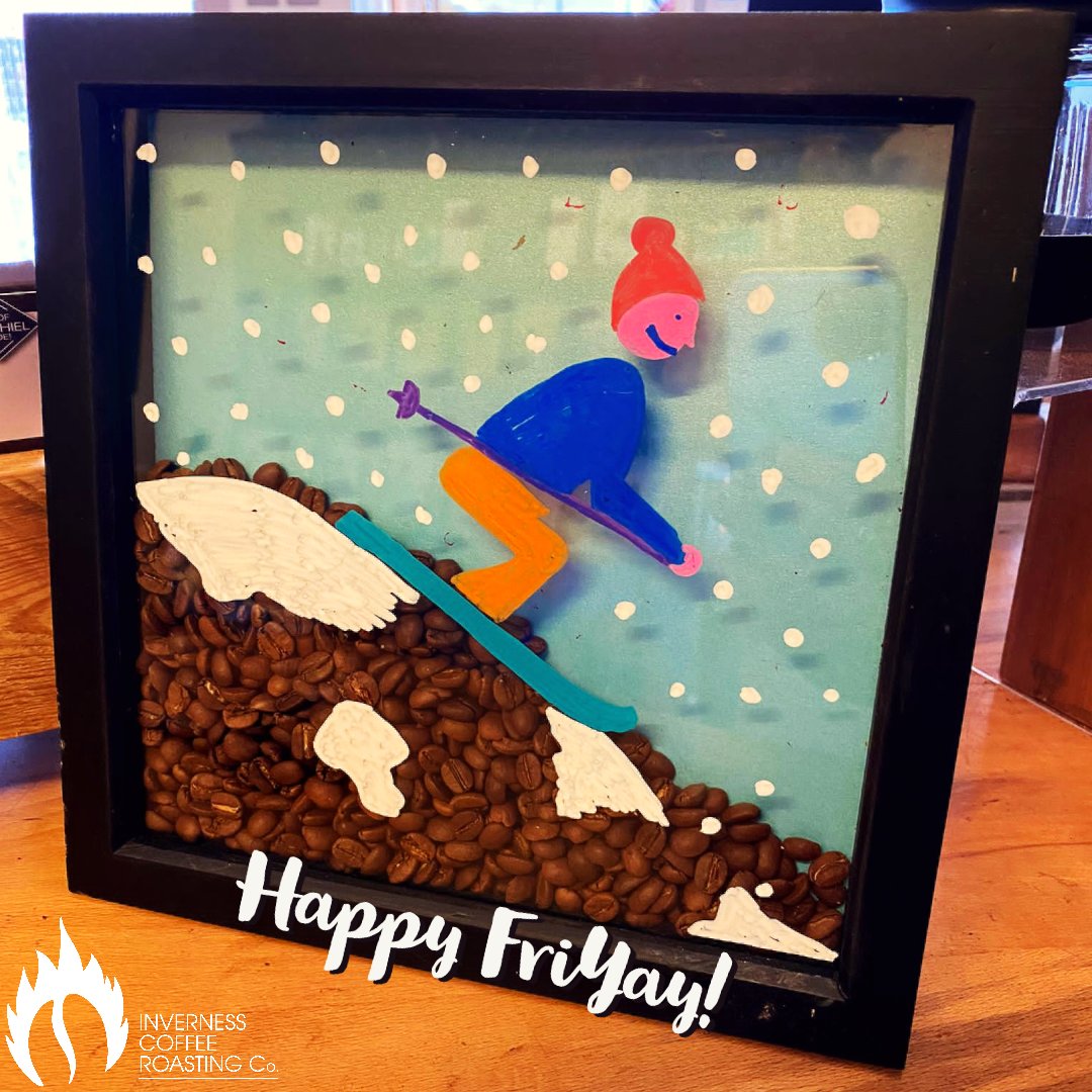 InvCoffee's tweet photo. π HAPPY FRIYAY! π
Team Bean are sliding down bean mountain and straight into the weekend π₯³
Have a great one coffee peoples!
#invernesscoffeeco #teambean #coffeeroasters #coffee #happyfriday #friYAY #coffeeshop #mountbean #shoopshoopshoop https://t.co/8KAik0RmOD